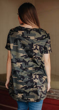 Load image into Gallery viewer, NEW Short Sleeve, Caged neckline top
