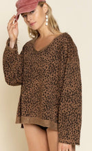 Load image into Gallery viewer, NEW Reversible Leopard Print V-Neck (2 Colors)
