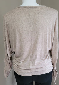 Heavenly Soft, Scrunchy Long Sleeved, Sweater (2 Colors)