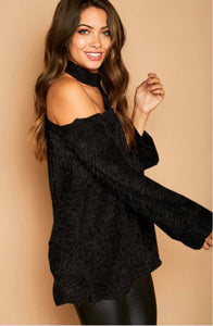 Sexy Off The Shoulder Sweater Made in the USA (2 Colors)