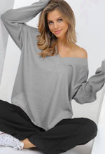 Load image into Gallery viewer, Perfect Cozy Long Sleeved V-Neck Top. (6 Colors)
