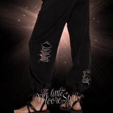 Load image into Gallery viewer, NEW Black Distressed Jogger Pants
