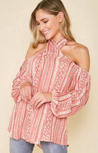 Sexy Tribal off the shoulder flowy Made in the USA