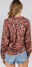 Load image into Gallery viewer, Leopard Print Tie Front (3 Colors)
