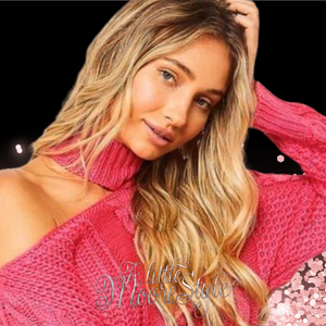 Sexy Off the Shoulder Multi Patterned Sweater (3 Colors)